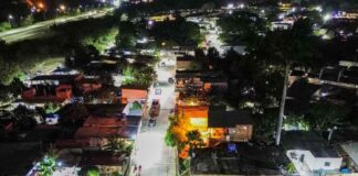 Mil 200 nuevas lámparas en Naguanagua