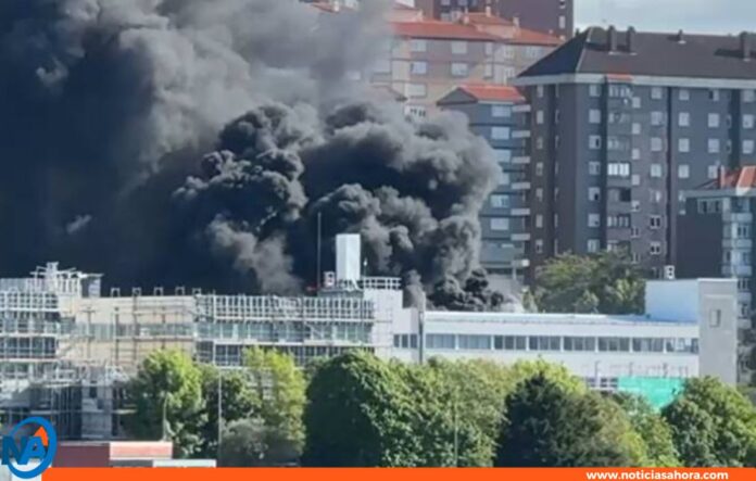 Incendio Universidad de Tuscia en Italia