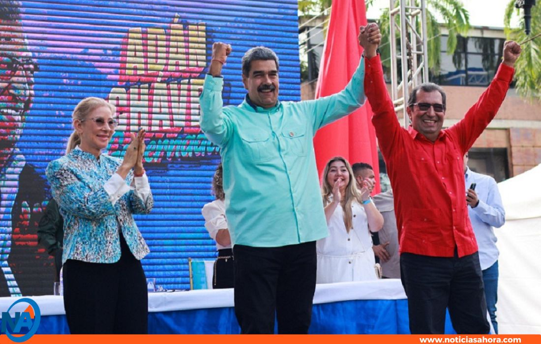 Maduro asiste a la juramentación de Adán Chávez como Gobernador de Barinas.0