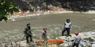 Hallado hombre tercera edad en Río Guaire