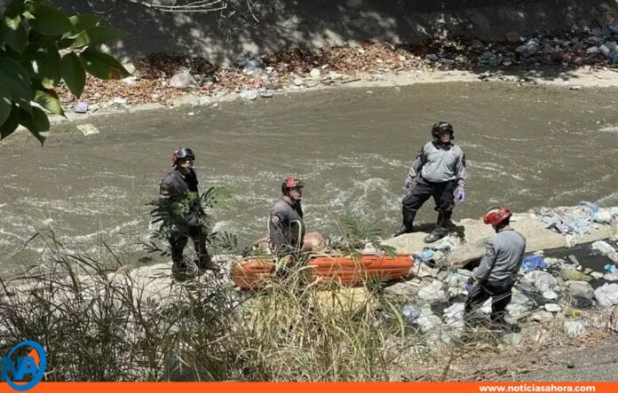 Hallado hombre tercera edad en Río Guaire Hallado hombre tercera edad en Río Guaire