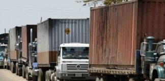 Deterioro vial paso gandolas Venezuela y Colombia