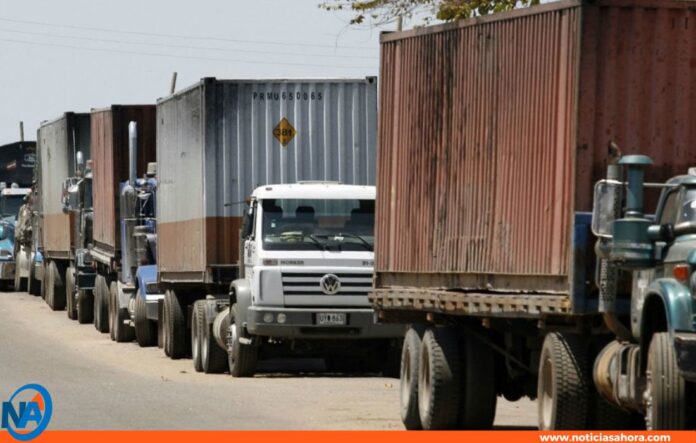 Deterioro vial paso gandolas Venezuela y Colombia Deterioro vial paso gandolas Venezuela y Colombia