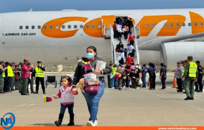 Arriban a Venezuela migrantes
