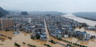 Inundaciones azotan el suroeste de China