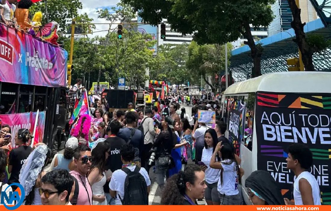 Comunidad LGBTIQ+ marchó en Caracas