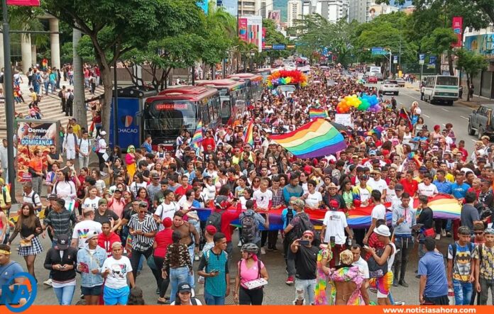 Comunidad LGBTIQ+ marchó en Caracas Comunidad LGBTIQ+ marchó en Caracas