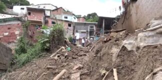 Despliegan atención en La Guaira tras fuertes lluvias