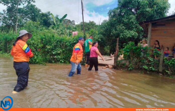 desbordamiento río Barinas desbordamiento río Barinas
