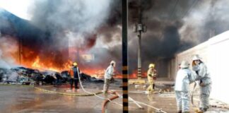 incendio zona franca Falcón