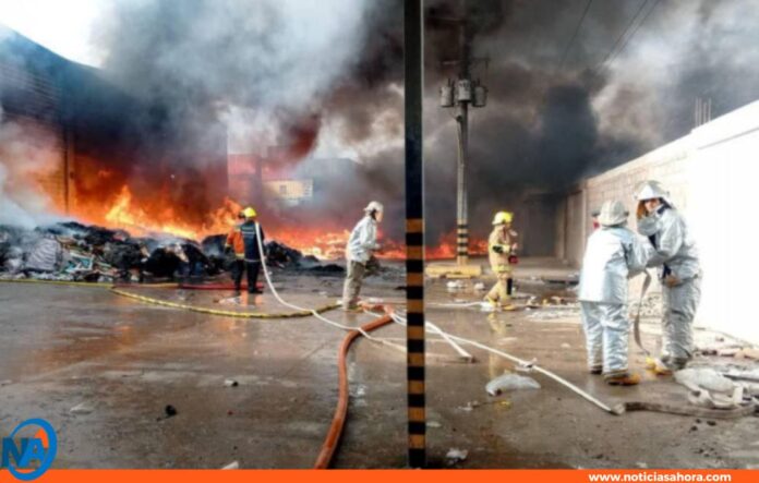 incendio zona franca Falcón incendio zona franca Falcón