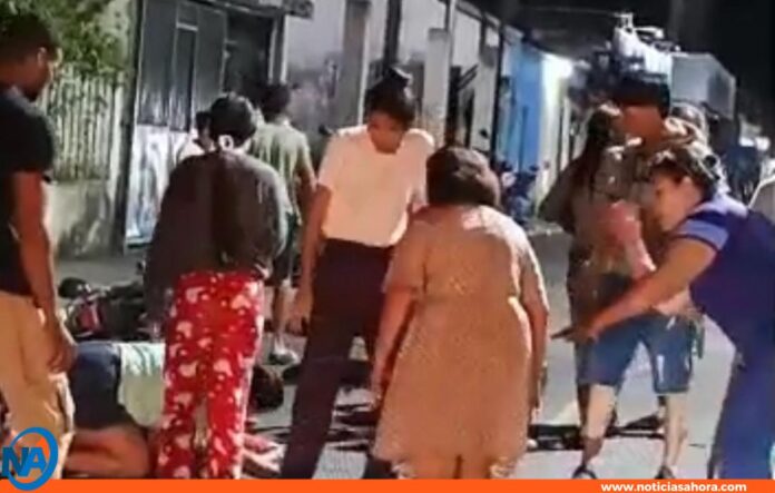 mujeres heridas accidente Bolívar
