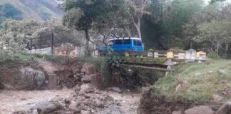 región andina lluvias