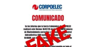 Corpoelec apagón nacional