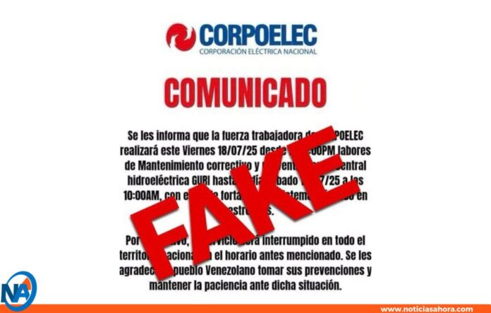Corpoelec apagón nacional Corpoelec apagón nacional