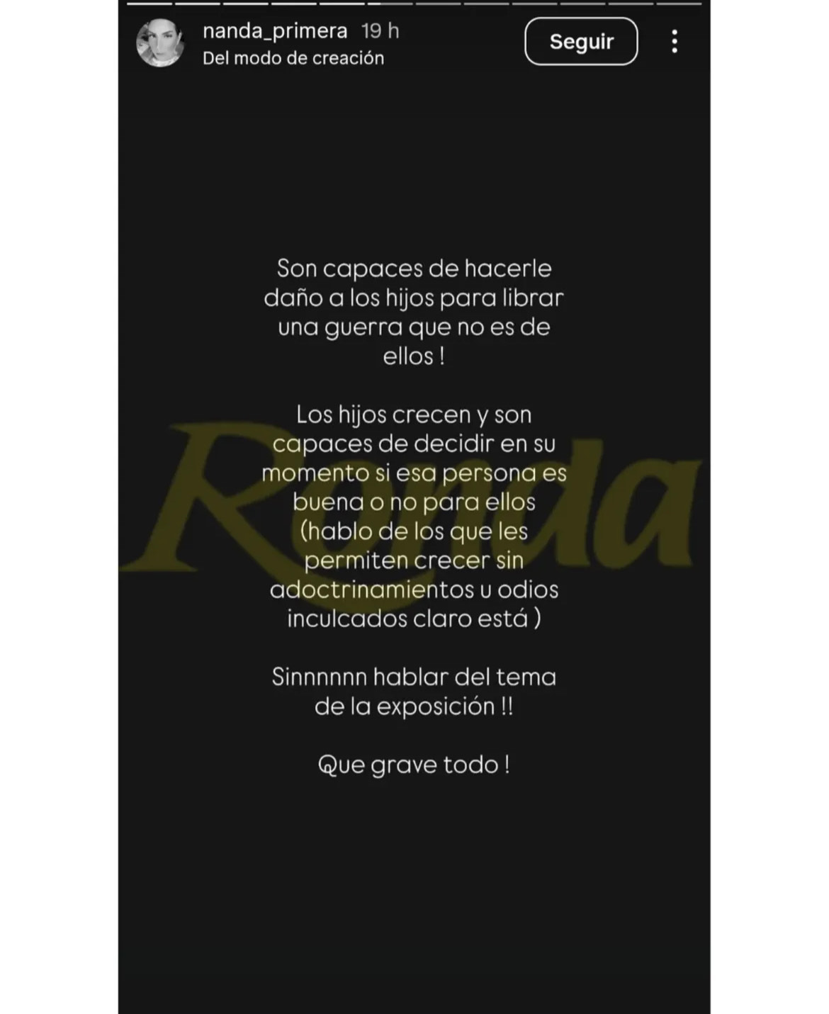 Esposa de Florentino Primera