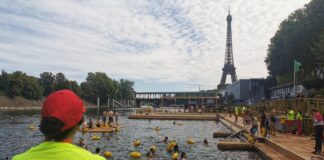 París baño público Sena