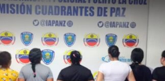 Riña callejera mujeres detenidas