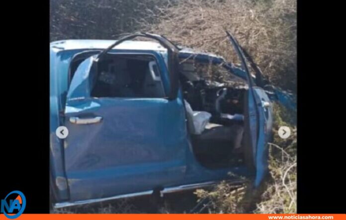 accidente carretera Coro—Punto Fijo