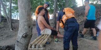 adolescente rescatado cerro El Picacho