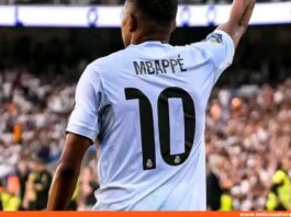 Mbappé lucirá el número 10 en Real Madrid