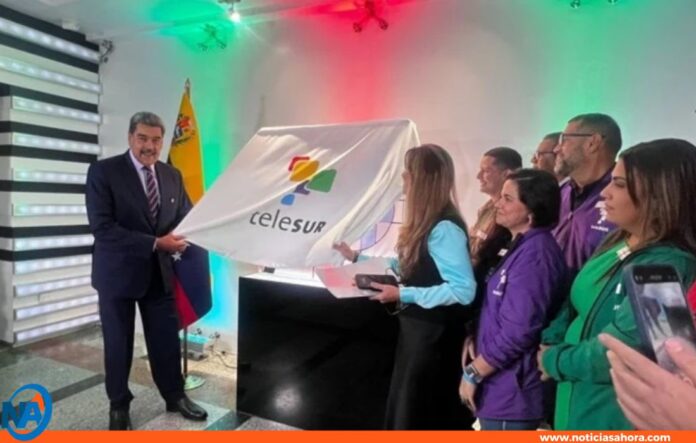 Maduro conmemora 20 años trayectoria TeleSUR Maduro conmemora 20 años trayectoria TeleSUR