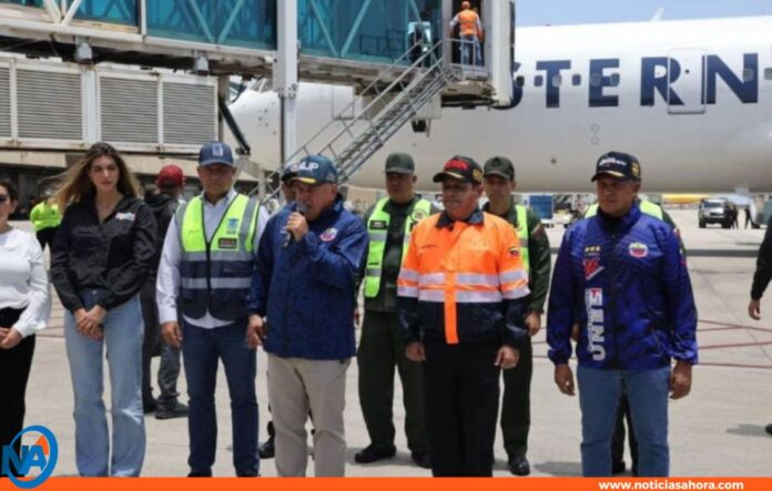 Llegan a Venezuela 237 connacionales