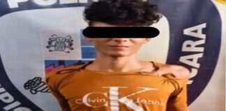 Detenido joven robo celular en Guacara