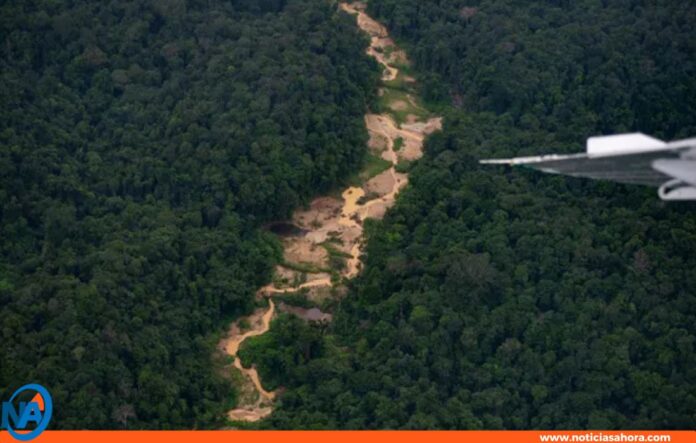 Aeronave con indígenas Yanomamis Aeronave con indígenas Yanomamis