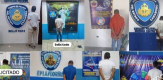 Policarabobo detiene nueve sujetos