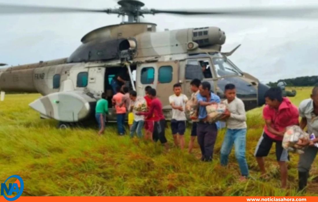 Ayuda aérea llega a comunidades indígenas en Apure.0