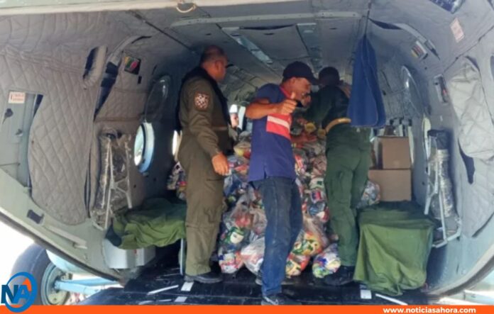 Ayuda aérea llega a comunidades indígenas en Apure Ayuda aérea llega a comunidades indígenas en Apure