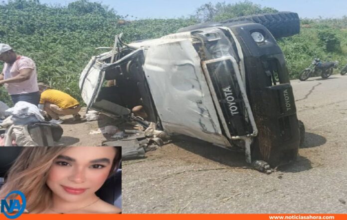 Accidente en Anzoátegui deja mujer fallecida