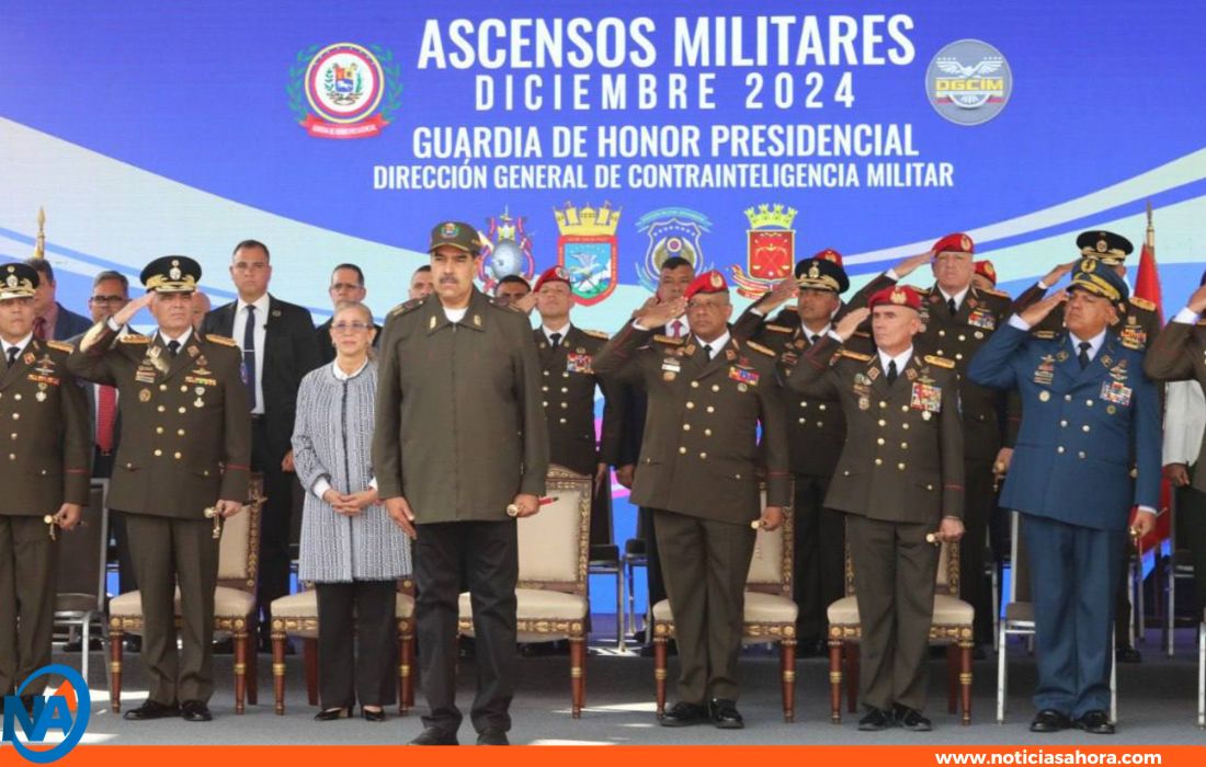Maduro Lidera Ascensos de la Guardia de Honor Presidencial.0