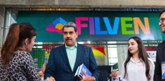 Maduro inaugura la FILVEN 2025