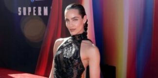 María Gabriela de Faría premiere Superman: Legacy