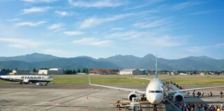 Hombre fallece tras ser succionado por motor de Avión en un aeropuerto en Italia