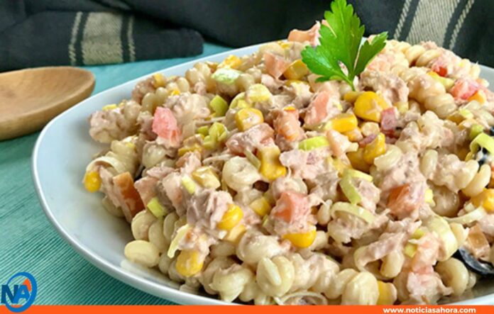 Ensalada playera Pasta con Atún Ensalada playera Pasta con Atún