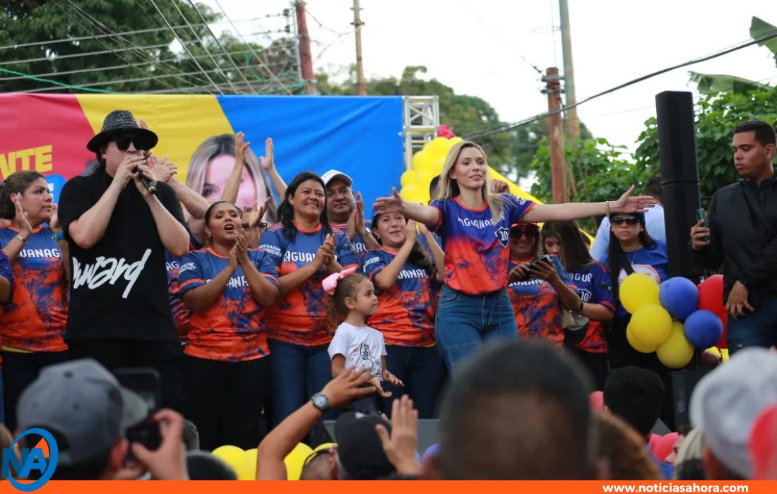 Elizabeth Niño inicio campaña electoral en Naguanagua.0