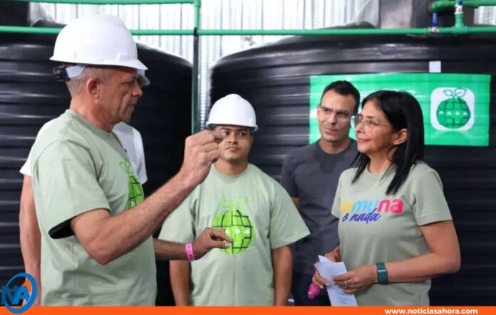Delcy Rodríguez impulsa producción agroecológica en Catia
