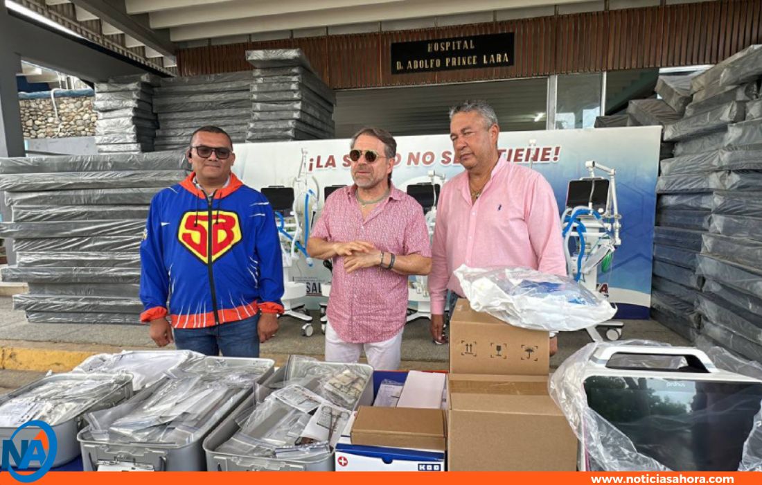 Lacava entrega equipos médicos hospitalaria.0