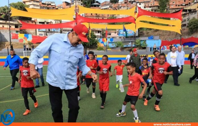 Maduro reinaugura Polideportivo Mesuca