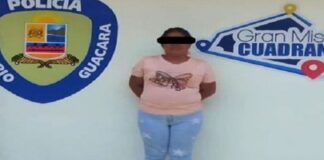 Docente en Guacara detenida por agresión a representante escolar