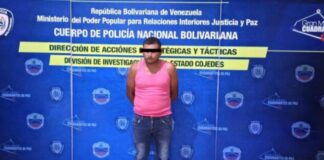 detenido Cojedes abuso sexual hijastra