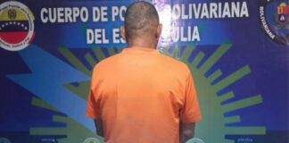 detenido homicidio 1996 Zulia
