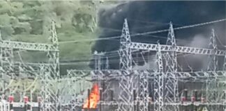 explosión subestación El Macaro