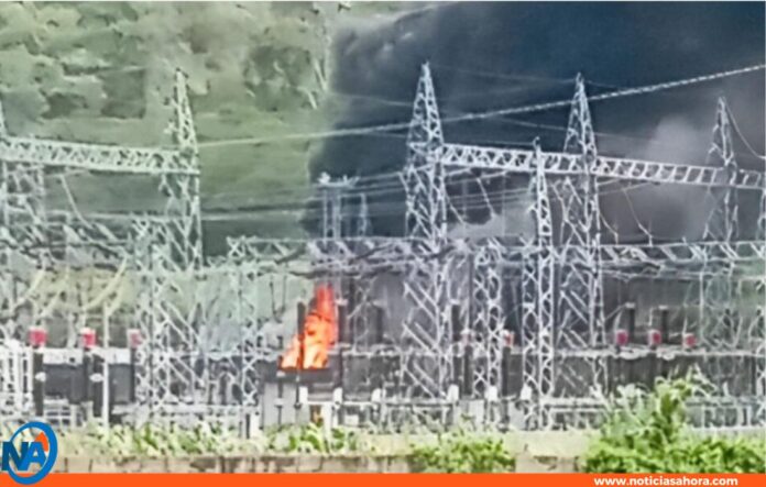 explosión subestación El Macaro explosión subestación El Macaro