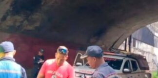 hombre cayó puente Anauco