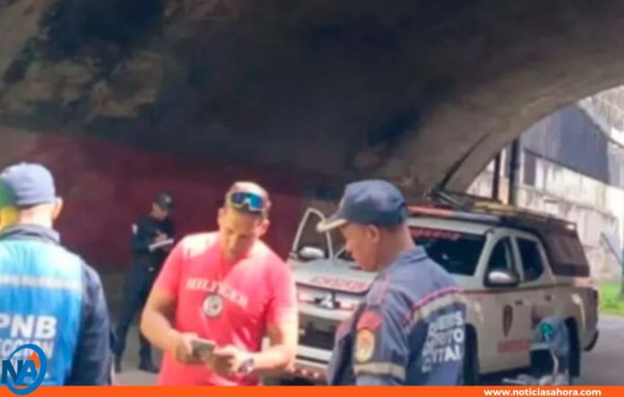 hombre cayó puente Anauco