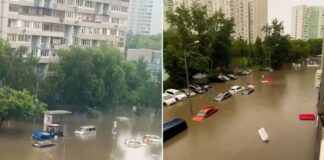 inundaciones Moscú lluvias